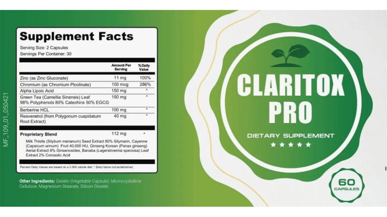 claritox facts