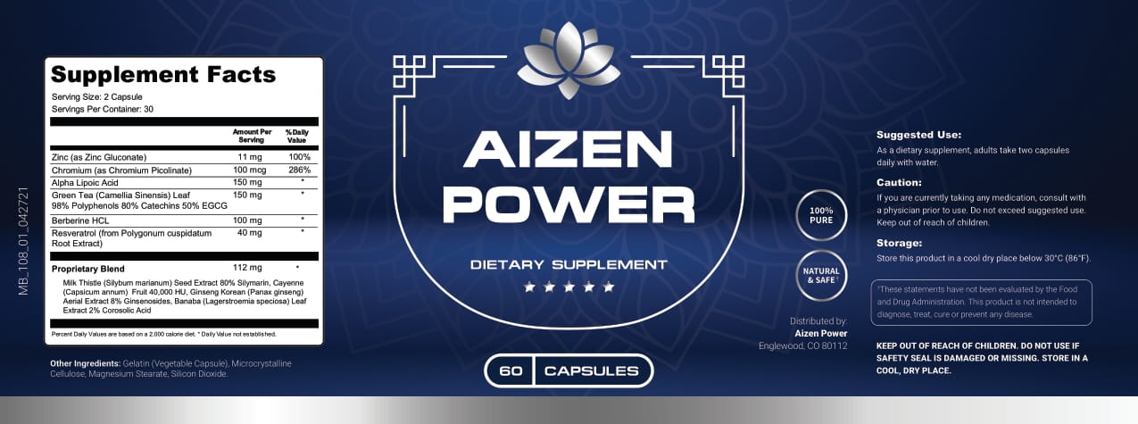 aizen power label