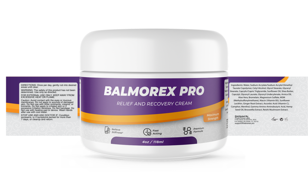 Balmorex pro supplement facts