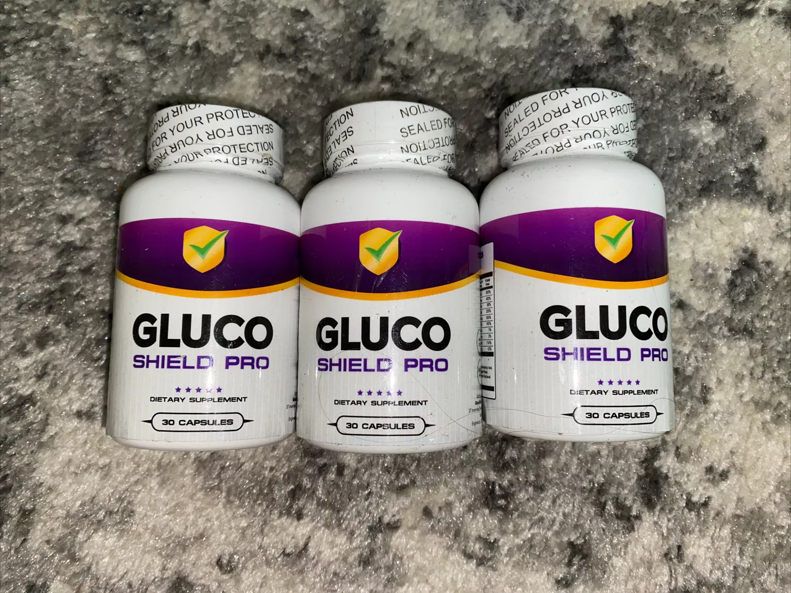 real bottle of gluco shield pro