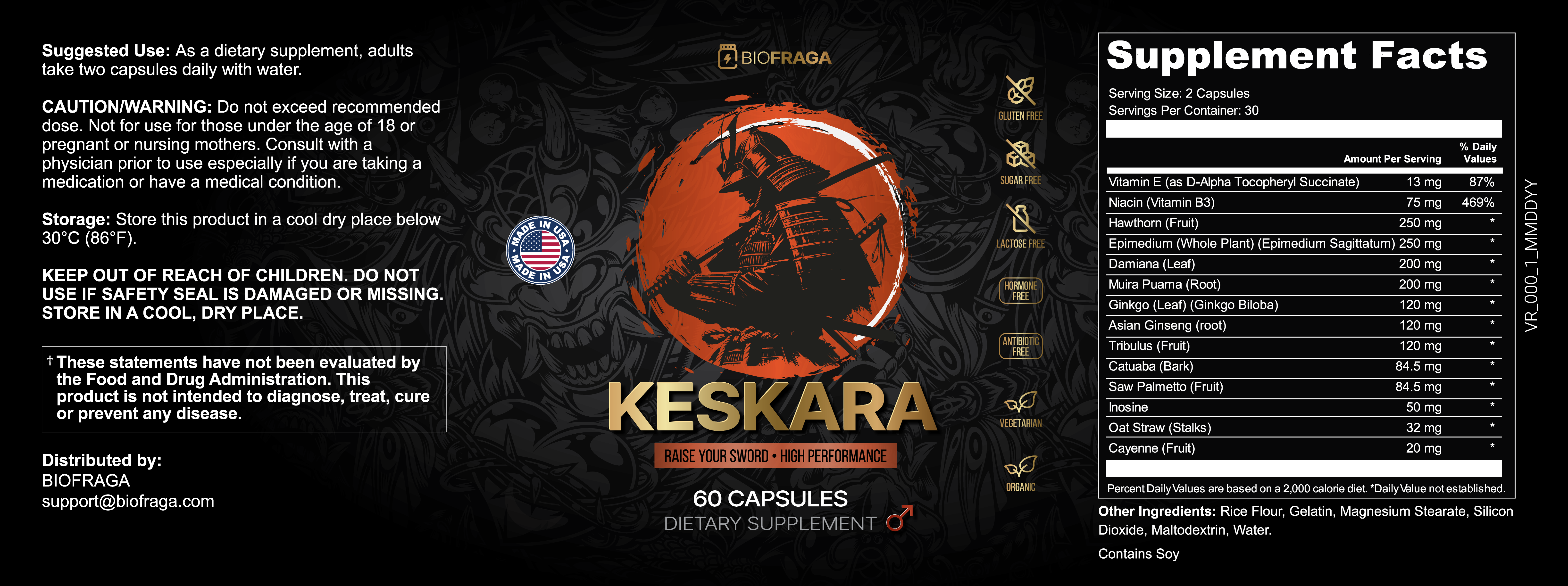 keskara label